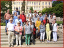 Gruppenfoto am Dom der " Hl.Barbara in Kutnà Hora " (Kuttenberg)