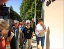 Auf dem Weg zu unserem Auftritt im Dom der " Hl.Barbara in Kutnà Hora " (Kuttenberg)